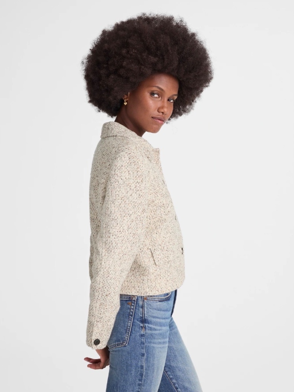 Madewell Button-Front Jacket - Picture 4 of 6